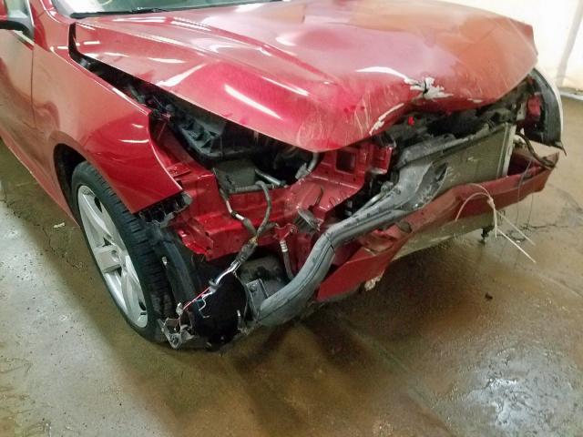 1G11J5SX3EF107470 - 2014 CHEVROLET MALIBU LTZ 红色 照片 9