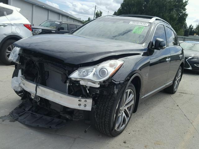 JN1BJ0RP5HM387514 - 2017 INFINITI QX50 BLACK photo 2