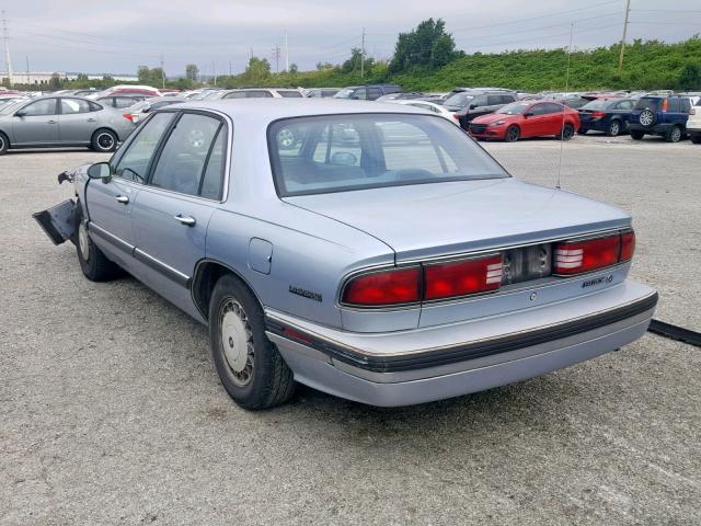 1G4HP52L2SH560377 - 1995 BUICK LESABRE CU BLUE photo 3