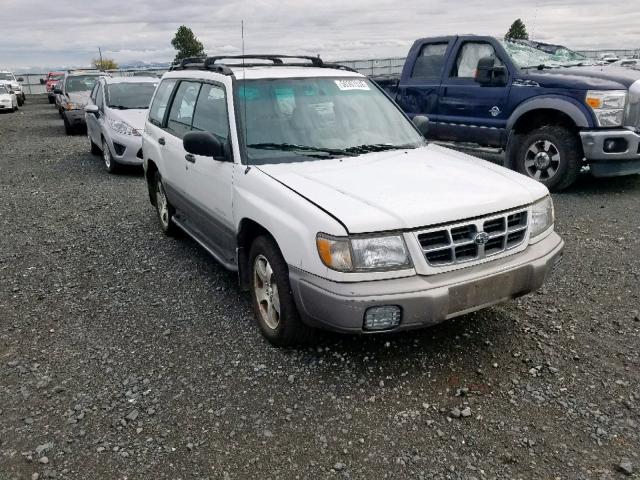 JF1SF6554WH755084 - 1998 SUBARU FORESTER S WHITE photo 1