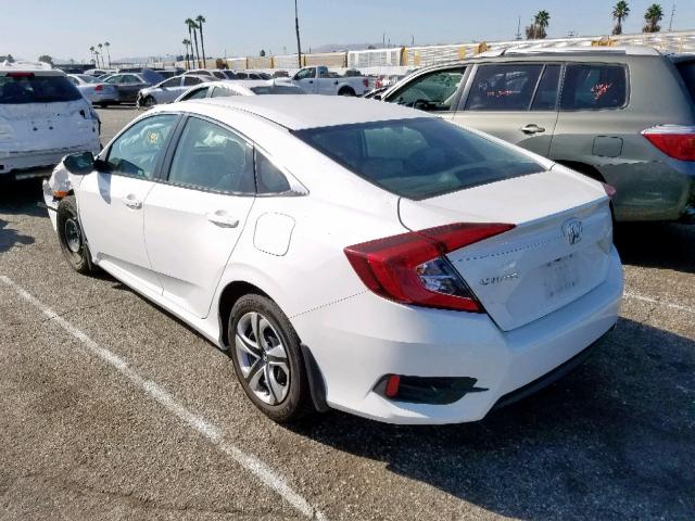 2HGFC2F52JH573898 - 2018 HONDA CIVIC LX WHITE photo 3