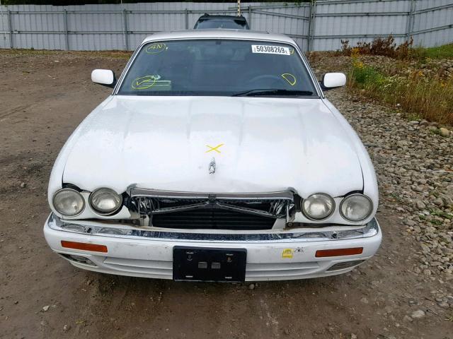 SAJHN1748TC756652 - 1996 JAGUAR XJ6 WHITE photo 9