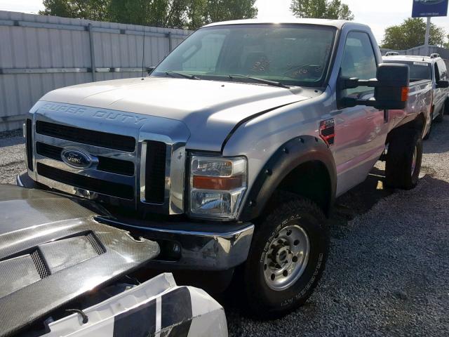 1FTNF21569EA26998 - 2009 FORD F250 SUPER SILVER photo 9