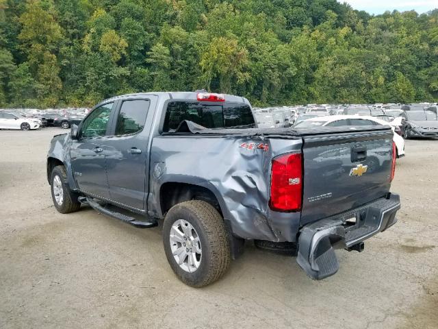 1GCPTCE16J1190634 - 2018 CHEVROLET COLORADO L GRAY photo 3