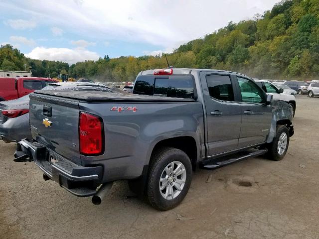 1GCPTCE16J1190634 - 2018 CHEVROLET COLORADO L GRAY photo 4