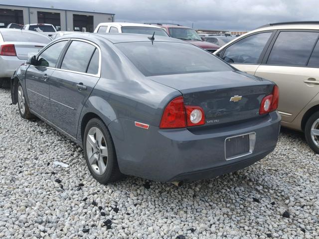 1G1ZH57BX94247044 - 2009 CHEVROLET MALIBU 1LT GRAY photo 3