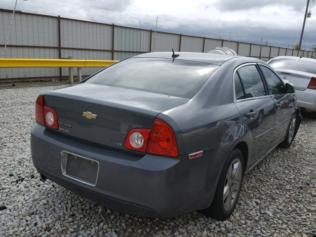 1G1ZH57BX94247044 - 2009 CHEVROLET MALIBU 1LT GRAY photo 4