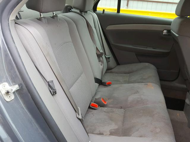 1G1ZH57BX94247044 - 2009 CHEVROLET MALIBU 1LT GRAY photo 6