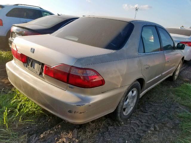 1HGCG1655YA041913 - 2000 HONDA ACCORD EX GOLD photo 4