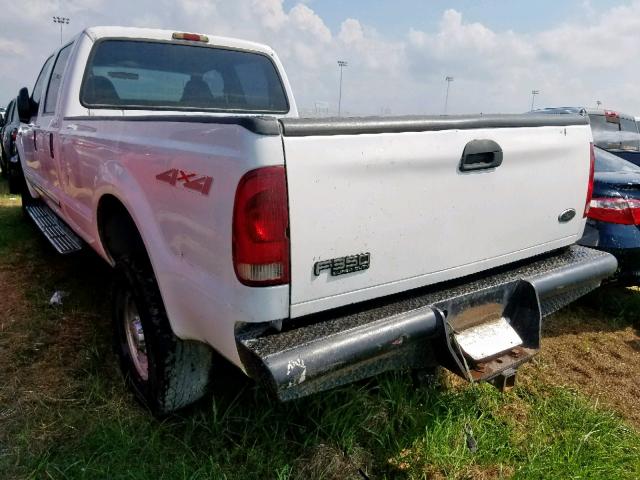1FTSW31F8XEE30254 - 1999 FORD F-350 WHITE photo 3