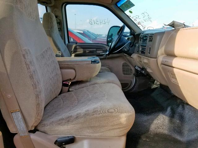 1FTSW31F8XEE30254 - 1999 FORD F-350 WHITE photo 5