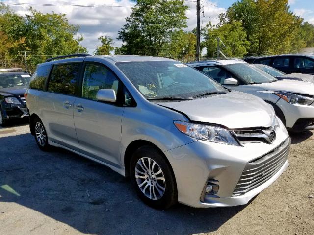 5TDYZ3DC3LS033591 - 2020 TOYOTA SIENNA LIM SILVER photo 1