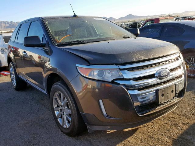 2FMDK3JC0BBA23670 - 2011 FORD EDGE SEL BROWN photo 1