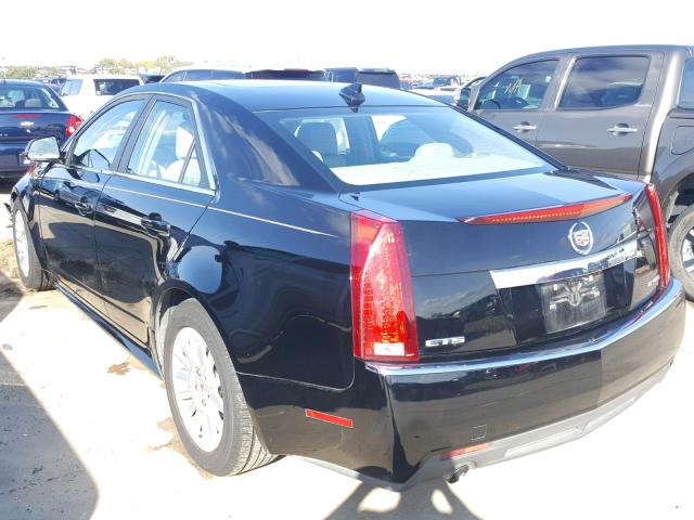 1G6DE5E52C0148307 - 2012 CADILLAC CTS LUXURY BLACK photo 3