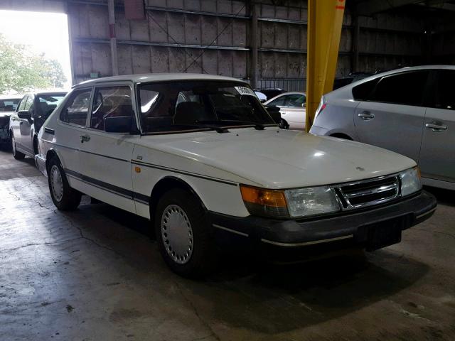 YS3AR35D0K3001165 - 1989 SAAB 900 WHITE photo 1