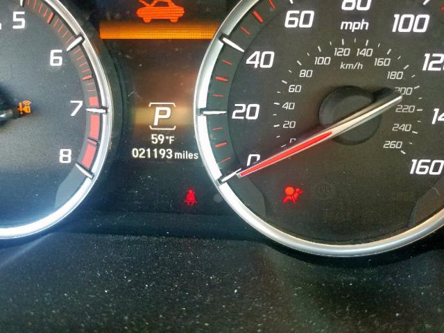 19UUB3F62JA003603 - 2018 ACURA TLX TECH+A GRAY photo 8