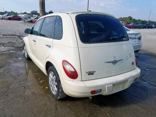 3A8FY68B27T603243 - 2007 CHRYSLER PT CRUISER WHITE photo 3