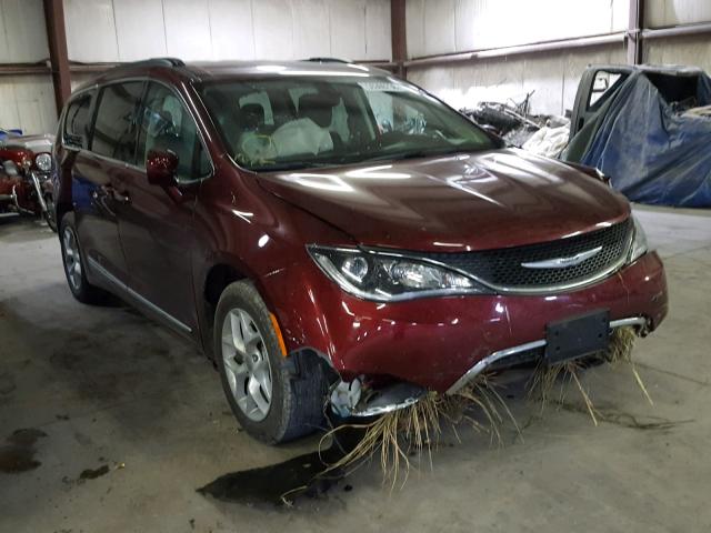 2C4RC1BG0HR675881 - 2017 CHRYSLER PACIFICA T MAROON photo 1