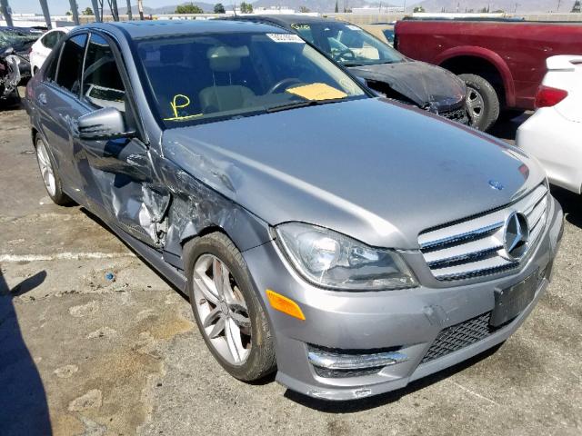 WDDGF4HB8DA865203 - 2013 MERCEDES-BENZ C 250 GRAY photo 1