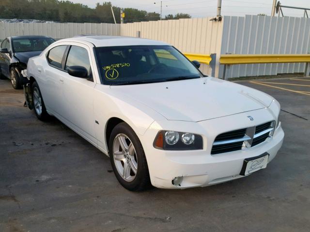 2B3KA33V19H578570 - 2009 DODGE CHARGER SX WHITE photo 1