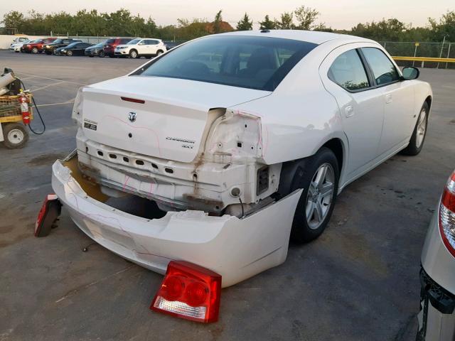 2B3KA33V19H578570 - 2009 DODGE CHARGER SX WHITE photo 4