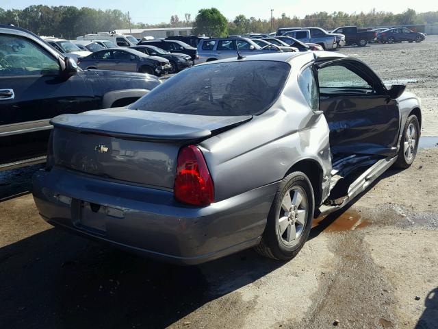 2G1WM15KX69313479 - 2006 CHEVROLET MONTE CARL GRAY photo 4