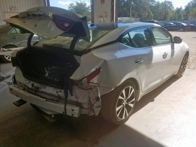 1N4AA6AP0JC402218 - 2018 NISSAN MAXIMA 3.5 WHITE photo 4