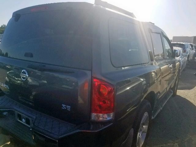 5N1AA08A55N721869 - 2005 NISSAN ARMADA SE GRAY photo 4