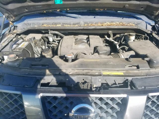 5N1AA08A55N721869 - 2005 NISSAN ARMADA SE GRAY photo 7