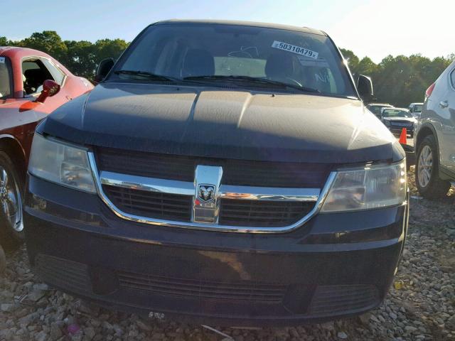 3D4PG4FB4AT177846 - 2010 DODGE JOURNEY SE BLACK photo 9