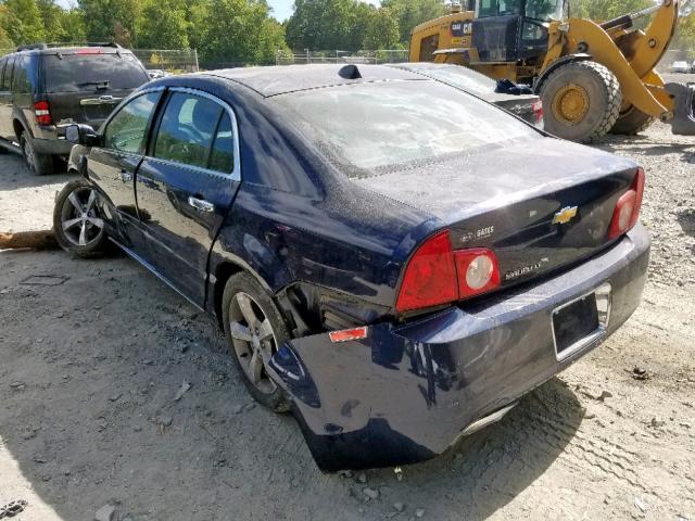 1G1ZC5E02CF296489 - 2012 CHEVROLET MALIBU 1LT 蓝色 照片 3