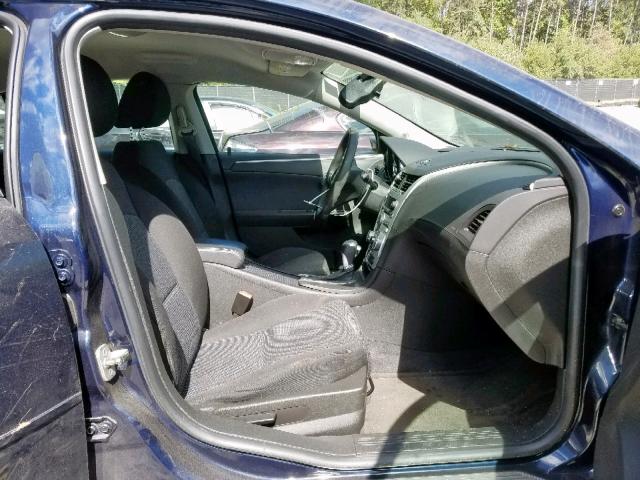 1G1ZC5E02CF296489 - 2012 CHEVROLET MALIBU 1LT 蓝色 照片 5