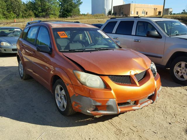 5Y2SL628X4Z448530 - 2004 PONTIAC VIBE ORANGE photo 1