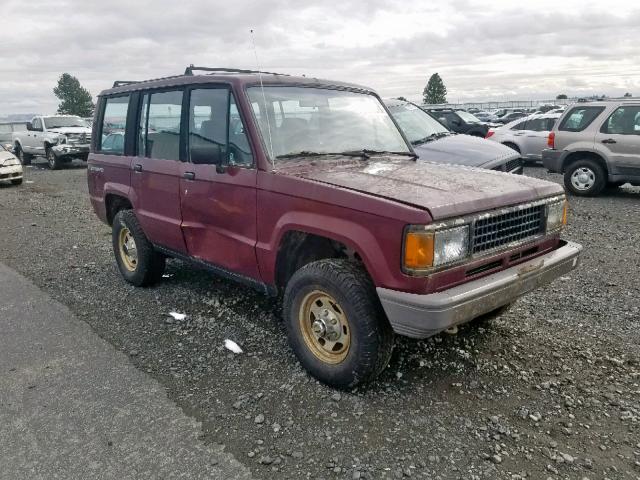 JACCH58E8L8902645 - 1990 ISUZU TROOPER BURGUNDY photo 1