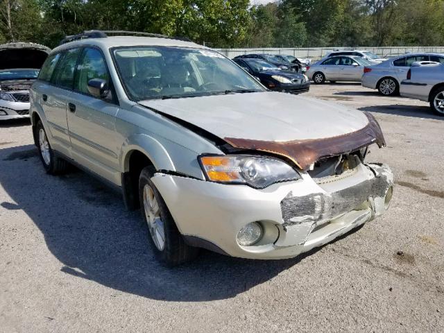 4S4BP61C257355438 - 2005 SUBARU LEGACY OUT GOLD photo 1