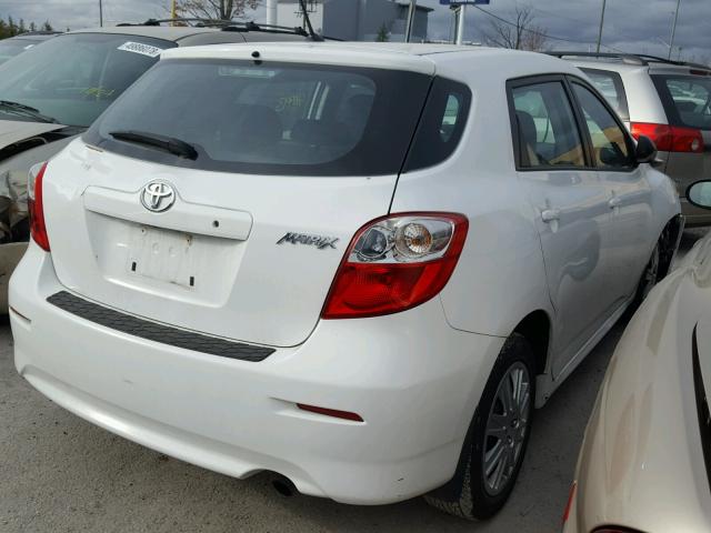 2T1KU4EE1EC137003 - 2014 TOYOTA MATRIX BAS WHITE photo 4