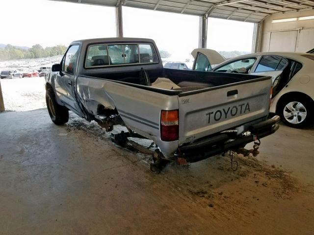 JT4VN01D7M0002617 - 1991 TOYOTA PICKUP 1/2 BLUE photo 3