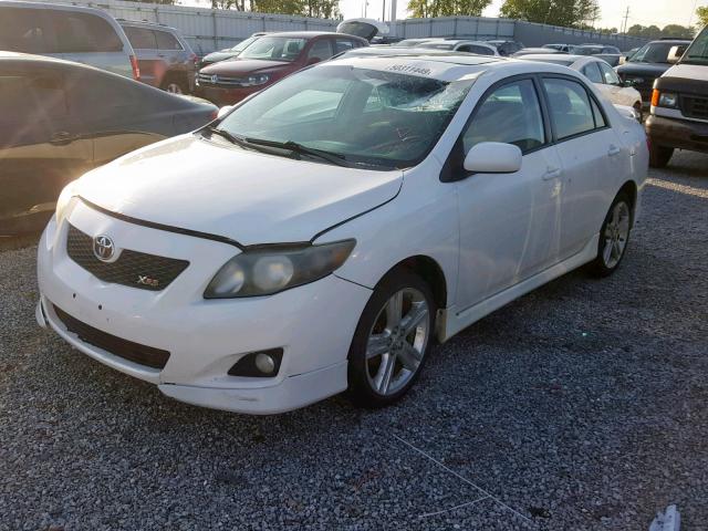 2T1BE40E19C017907 - 2009 TOYOTA COROLLA XR 白色 照片 2