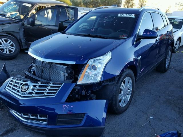 3GYFNCE32DS573636 - 2013 CADILLAC SRX LUXURY BLUE photo 2