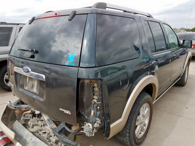 1FMEU64E47UB18957 - 2007 FORD EXPLORER E CHARCOAL photo 4