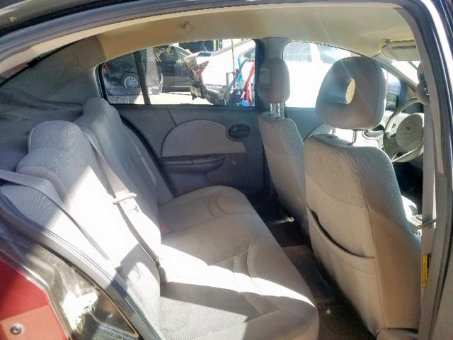 1G8AJ52F83Z111311 - 2003 SATURN ION LEVEL MAROON photo 6