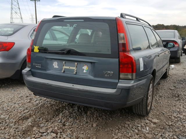 YV1SW58D921190447 - 2002 VOLVO V70 2.4T GRAY photo 4