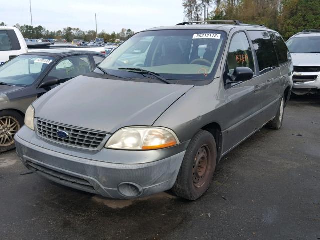 2FMZA51421BC15782 - 2001 FORD WINDSTAR L TAN photo 2