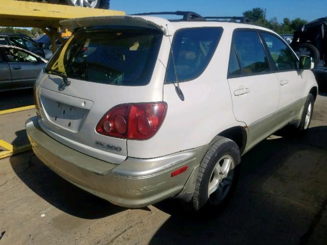 JT6HF10U9Y0160732 - 2000 LEXUS RX 300 WHITE photo 4