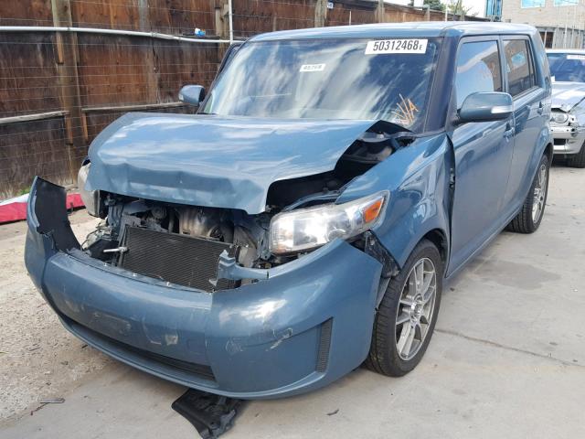 JTLKE50E191063574 - 2009 TOYOTA SCION XB Сұр фото 2