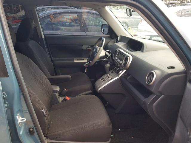 JTLKE50E191063574 - 2009 TOYOTA SCION XB Сұр фото 5