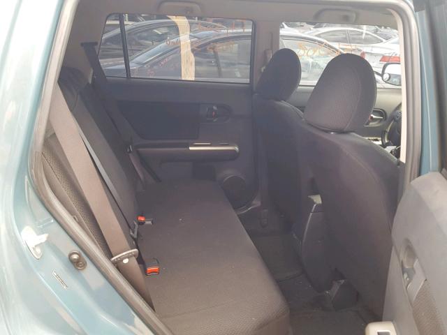JTLKE50E191063574 - 2009 TOYOTA SCION XB Сұр фото 6