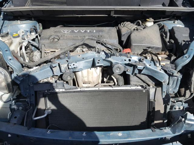 JTLKE50E191063574 - 2009 TOYOTA SCION XB Сұр фото 7