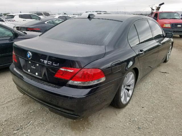 WBAHN83587DT69361 - 2007 BMW 750 BLACK photo 4