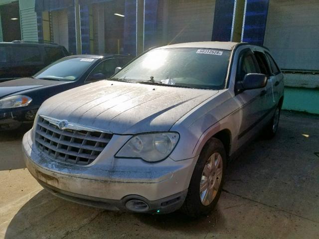 2A8GM48L58R152035 - 2008 CHRYSLER PACIFICA L SILVER photo 2
